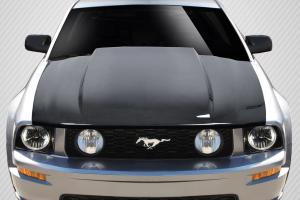 Carbon Creations Carbon Fiber 2.5" Cowl Hood 05-09 Ford Mustang